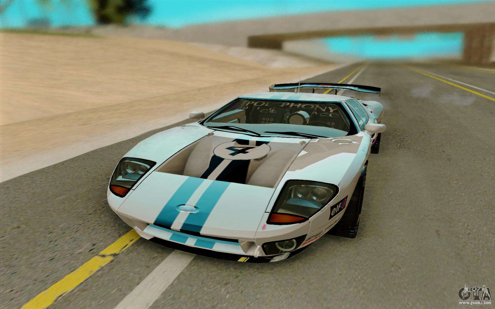 Ford GT LM Gran Turismo for GTA San Andreas