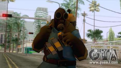 Team Fortress 2 - Pyro Skin v1 for GTA San Andreas