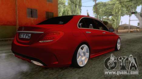 Mercedes-Benz C250 Stance for GTA San Andreas