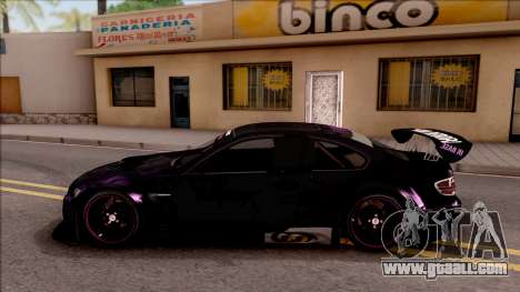 BMW M3 GT2 Itasha Mash Kyerlight Fate Apocrypha for GTA San Andreas