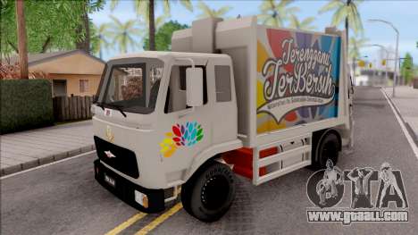 FAP MBKT Terengganu City Garbage Compactor Truck for GTA San Andreas