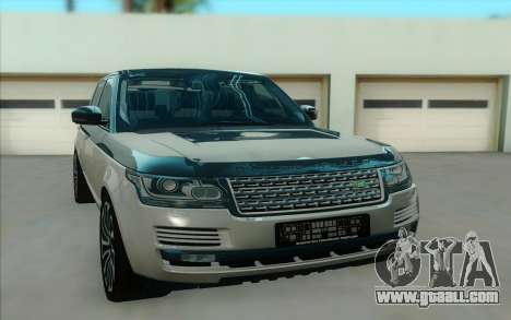 Land Rover Range Rover SVA for GTA San Andreas