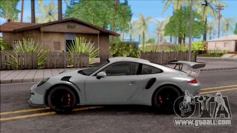 Porsche 911 GT3 RS 2016 SA Plate for GTA San Andreas