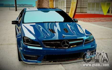 Mercedes-Benz C63 AMG for GTA San Andreas