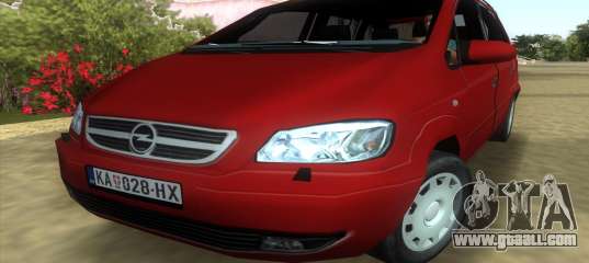 Opel Zafira 2.2DTI for GTA Vice City