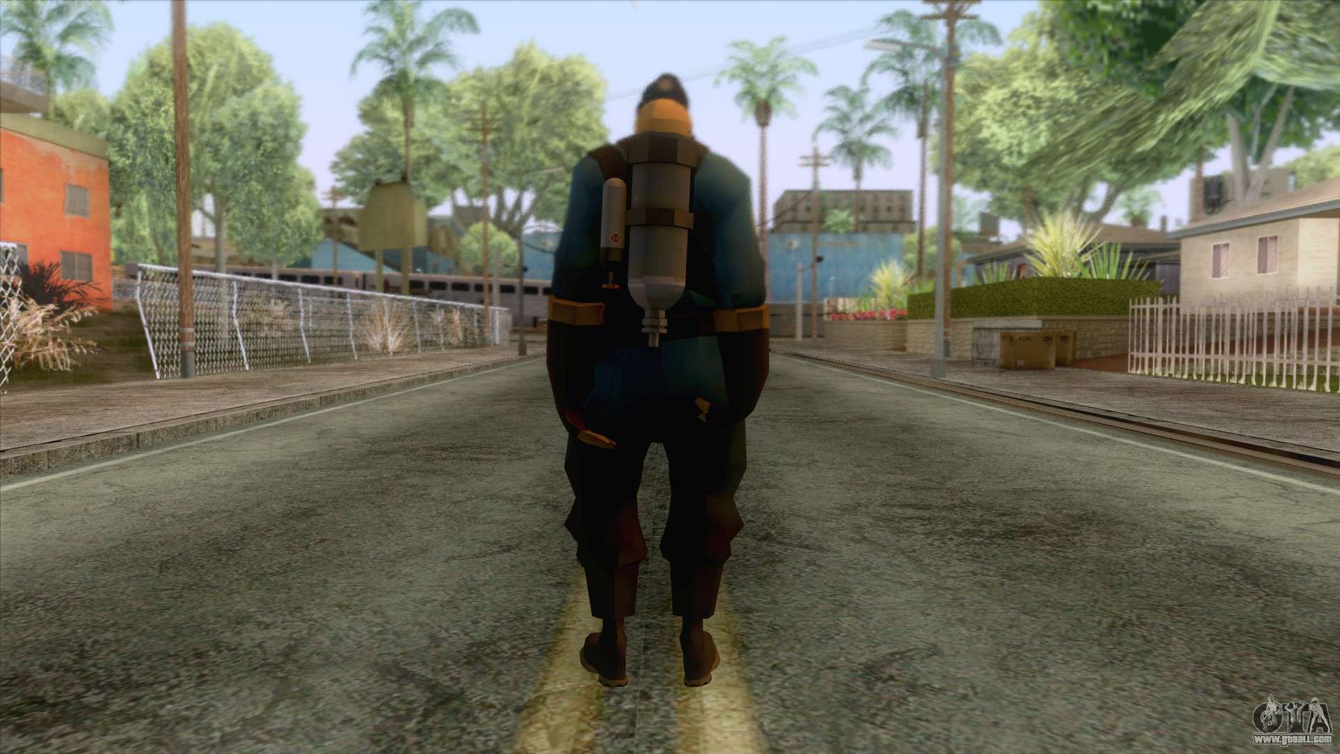 Team Fortress 2 - Pyro Skin v2 for GTA San Andreas