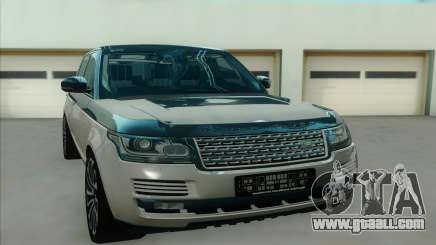 Land Rover Range Rover SVA for GTA San Andreas