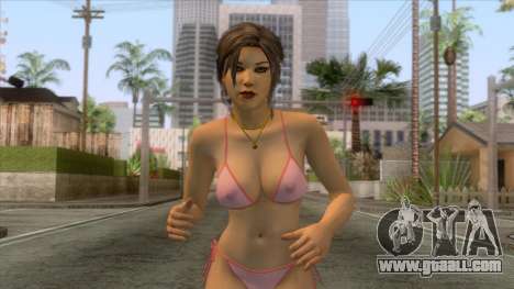 Sexy Beach Girl Skin 2 for GTA San Andreas