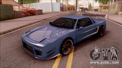 BlueRay Infernus Deoxys for GTA San Andreas