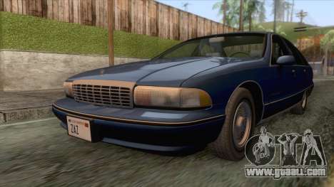 Chevrolet Caprice Classic 1992 for GTA San Andreas