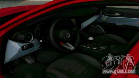 Alfa Romeo Giulia for GTA San Andreas