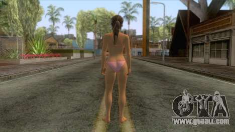 Sexy Beach Girl Skin 2 for GTA San Andreas