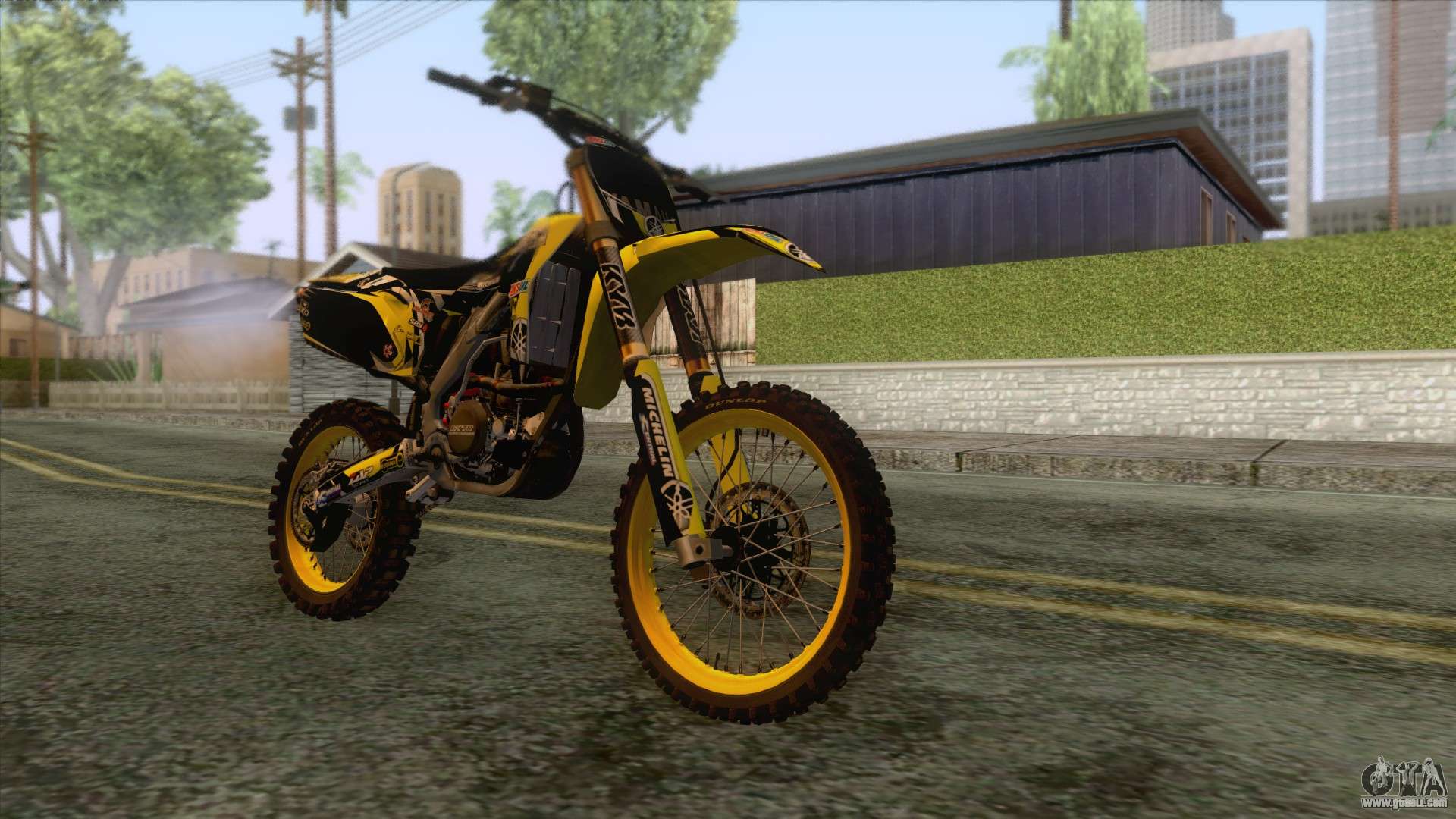 Yamaha YZF-250 Motocross para GTA San Andreas