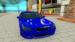 BMW M5 E60 blue for GTA San Andreas