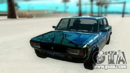 VAZ 2105 black for GTA San Andreas