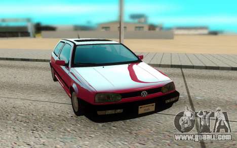 Volkswagen Golf Mk3 for GTA San Andreas