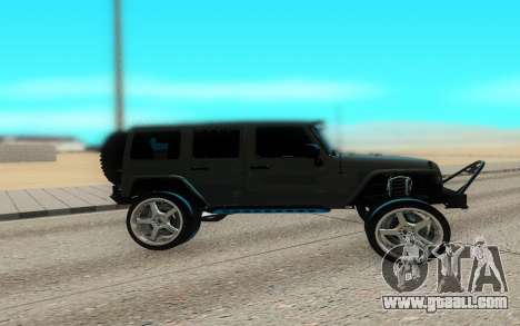 Jeep Rubicon 2012 V3 for GTA San Andreas