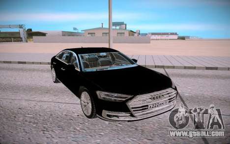 Audi A8L TFSI for GTA San Andreas