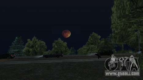Mars instead of the moon for GTA San Andreas