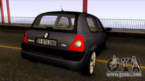 Renault Clio Coupe 2005 for GTA San Andreas