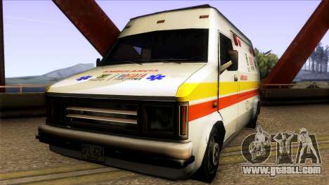 Ambulancia Rumpo Colombiana for GTA San Andreas
