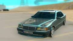 Mercedes Benz W202 Black Bandit for GTA San Andreas
