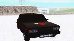 VAZ 2107 black for GTA San Andreas
