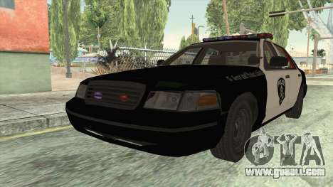 Ford Crown Victoria Police for GTA San Andreas