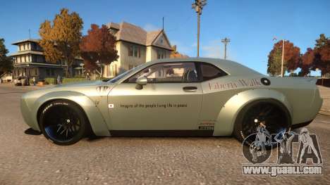 Dodge Challenger Liberty Walk 15 for GTA 4