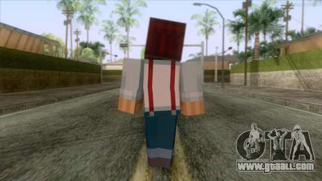 Jesse Minecraft Story Skin for GTA San Andreas