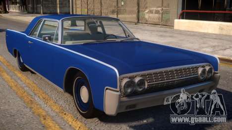 1962 Lincoln Continental for GTA 4