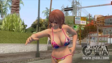 Honoka Summer Skin v2 for GTA San Andreas