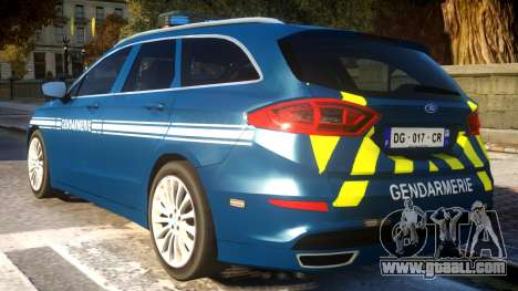 Ford CMax 2013 Gendarmerie Nationale for GTA 4
