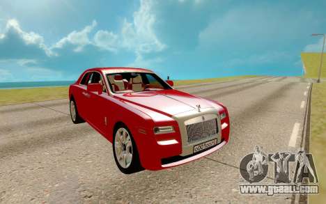 Rolls Royce Ghost for GTA San Andreas