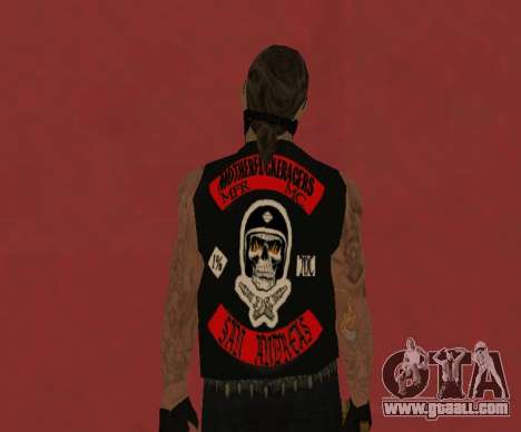 The Punisher MFR biker gang for GTA San Andreas