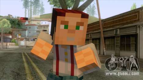 Jesse Minecraft Story Skin for GTA San Andreas