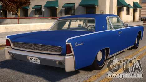 1962 Lincoln Continental for GTA 4