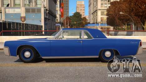 1962 Lincoln Continental for GTA 4