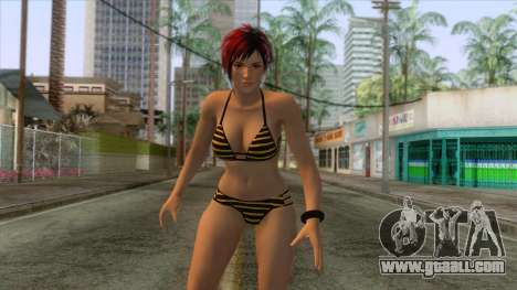 Dead Or Alive 5 - Mila Macchiato Bikini for GTA San Andreas
