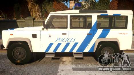 Land Rover Defender Police for GTA 4