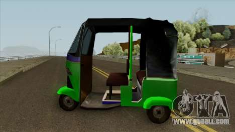 Indian Tuk Tuk Rickshaw (Indian Auto) for GTA San Andreas