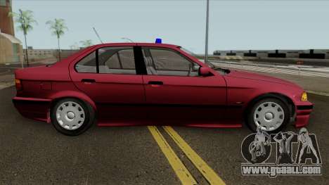 BMW 320i e36 Civil Police for GTA San Andreas
