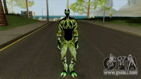 Insectoid Camo Alien Warrior for GTA San Andreas