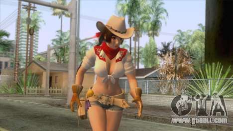 Cowgirl Naotora Skin for GTA San Andreas
