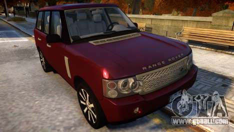 Land Rover Range Rover 2009 Baku Style for GTA 4