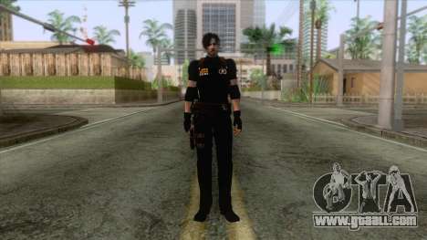 Leon Intel Cop Skin 1 for GTA San Andreas