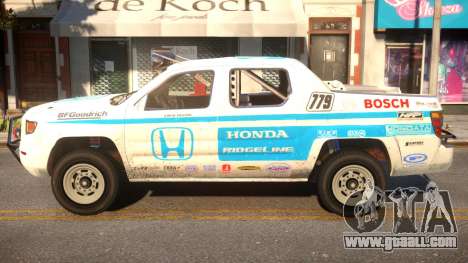 Honda Racing White for GTA 4
