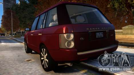 Land Rover Range Rover 2009 Baku Style for GTA 4