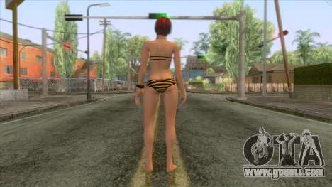 Dead Or Alive 5 - Mila Macchiato Bikini for GTA San Andreas