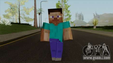 Steve x4 Minecraft for GTA San Andreas